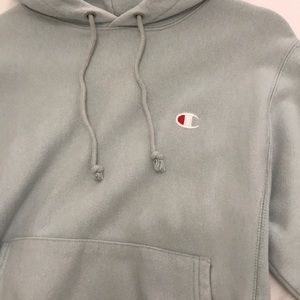 champion hoodie - mint/sea foam colour